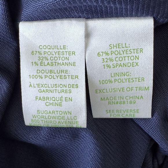 Lilly Pulitzer Callista Shift Dress True Navy Size Small - Picture 12 of 14